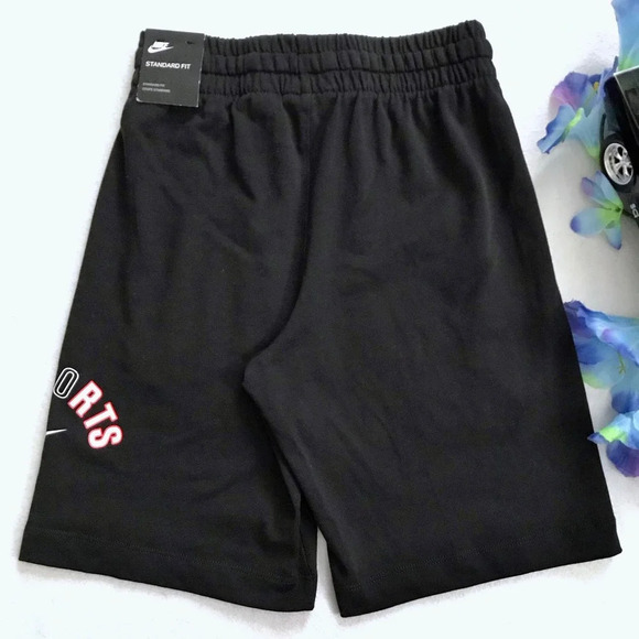 Nike NWT Black Performance Sweat Shorts Boys S - Picture 7 of 10